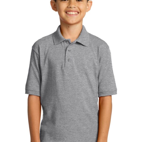 Youth 5.5 Ounce Jersey Knit Polo Thumbnail